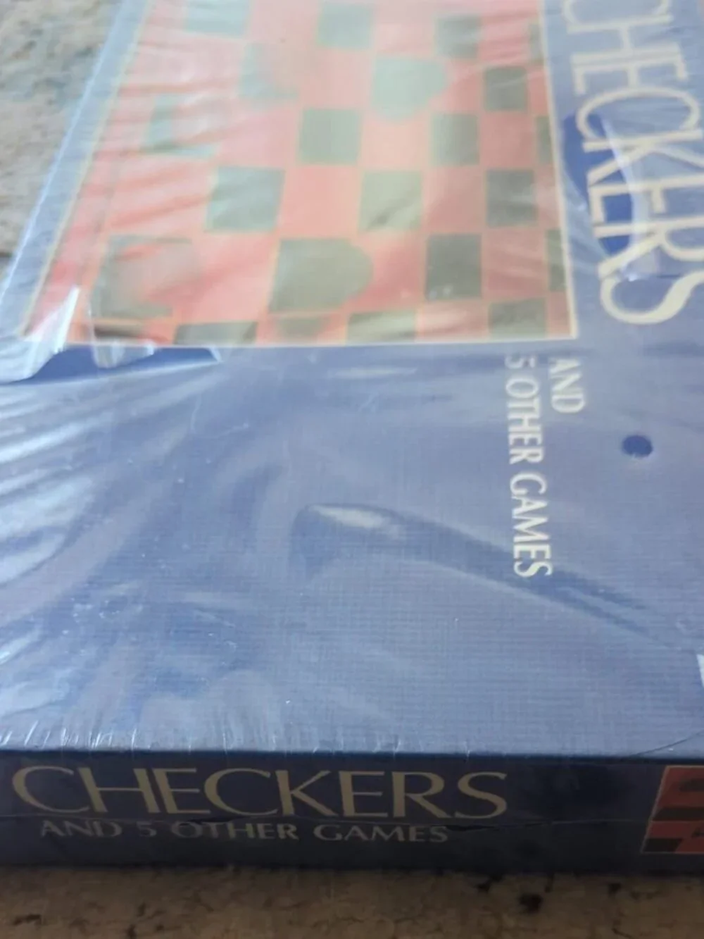 Milton Bradley Checkers Plus 5 Games Vintage 1982 Sealed Ages 7 to Adult